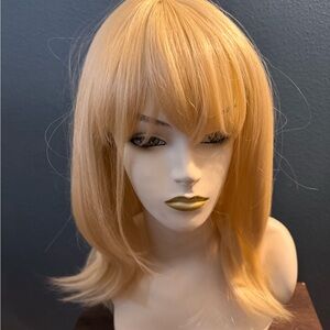 Elegant Honey Blonde Wig for Women